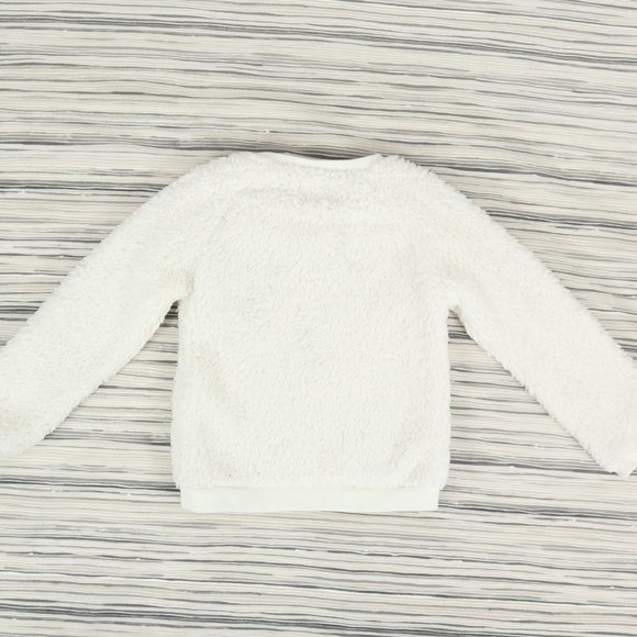 GYMBOREE sherpa sweater, girl’s size 4T - Picture 3 of 4